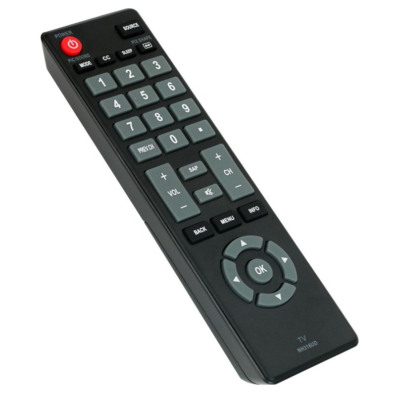 AULCMEET New NH316UD Replaced Remote Control Compatible with Sanyo TV NH315UP FW32D06 FW32D06F FW32D06F-B FW32D08F FW32D08F-B FW40D06F FW40D06F-B FW40D36F FW40D36F-B FW40D48F FW40D48F-B FW43D25F FW43D25F-B - Image 3